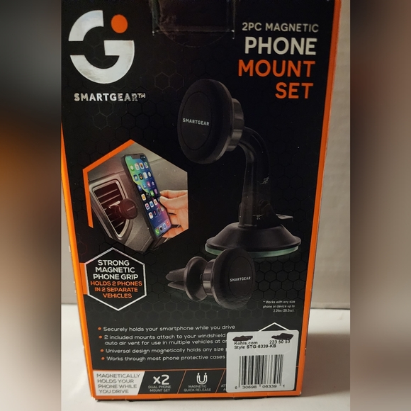 Smartgear Phone Mount Set NEW - Picture 2 of 3